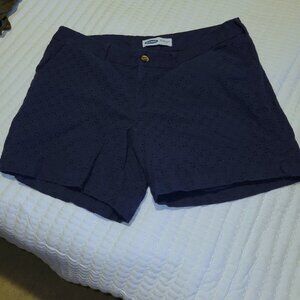 Old Navy Eyelet Chino Shorts - 5" inseam